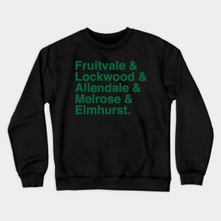 Flame (green) Crewneck Sweatshirt